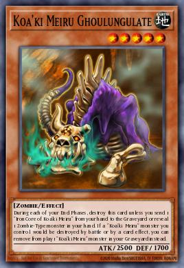 Koa'ki Meiru Ghoulungulate Yu-Gi-Oh card