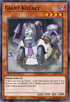Giant Kozaky Yu-Gi-Oh card