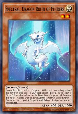 Spectral, Dragon Ruler of Flickers Yu-Gi-Oh card
