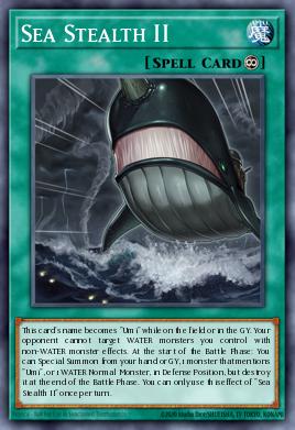 Sea Stealth II Yu-Gi-Oh card