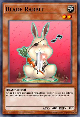 Blade Rabbit Yu-Gi-Oh card