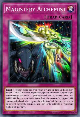 Magistery Alchemist Yu-Gi-Oh card