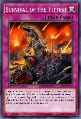 Survival of the Fittest Yu-Gi-Oh card