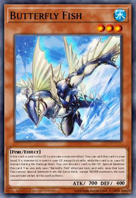 Butterfly Fish Yu-Gi-Oh card