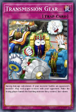 Transmission Gear Yu-Gi-Oh card