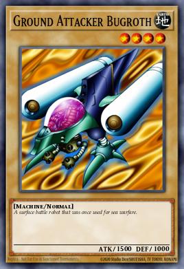 Ground Attacker Bugroth Yu-Gi-Oh card