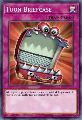 Toon Briefcase Yu-Gi-Oh card