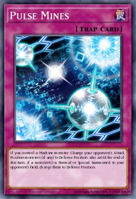 Pulse Mines Yu-Gi-Oh card
