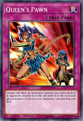 Queen's Pawn Yu-Gi-Oh card