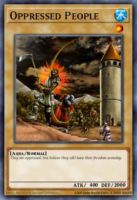 Oppressed People Yu-Gi-Oh card