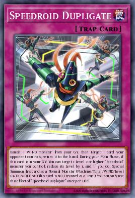 Speedroid Dupligate Yu-Gi-Oh card