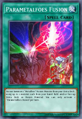 Parametalfoes Fusion Yu-Gi-Oh card
