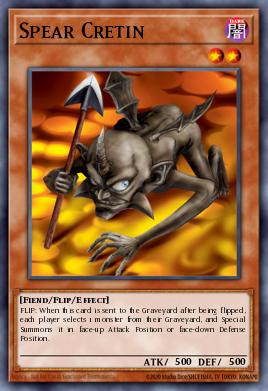 Spear Cretin Yu-Gi-Oh card