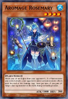 Aromage Rosemary Yu-Gi-Oh card