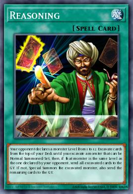 Reasoning Yu-Gi-Oh card