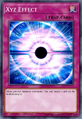 Xyz Effect Yu-Gi-Oh card