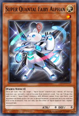 Super Quantal Fairy Alphan Yu-Gi-Oh card