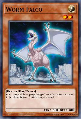 Worm Falco Yu-Gi-Oh card