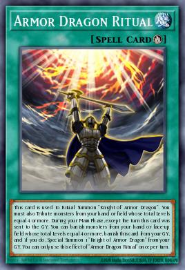 Armor Dragon Ritual Yu-Gi-Oh card