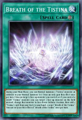 Breath of the Tistina Yu-Gi-Oh card