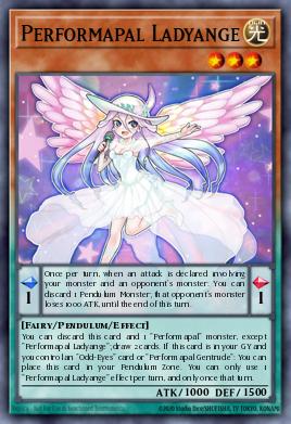 Performapal Ladyange Yu-Gi-Oh card