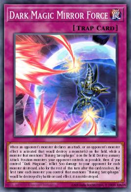Dark Magic Mirror Force Yu-Gi-Oh card