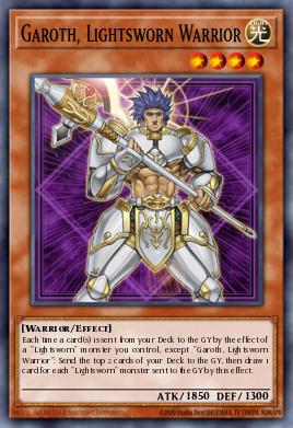 Garoth, Lightsworn Warrior Yu-Gi-Oh card