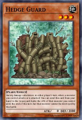 Hedge Guard Yu-Gi-Oh card