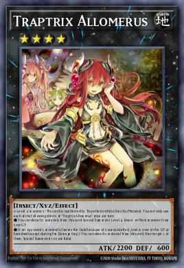 Traptrix Allomerus Yu-Gi-Oh card