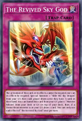 The Revived Sky God Yu-Gi-Oh card