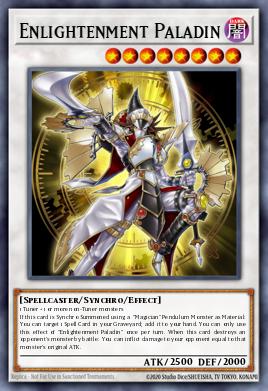 Enlightenment Paladin Yu-Gi-Oh card