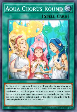 Aqua Chorus Round Yu-Gi-Oh card
