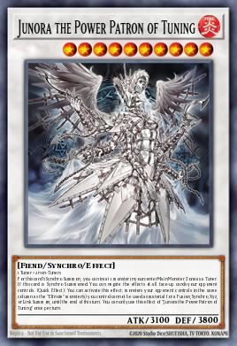 Junora the Power Patron of Tuning Yu-Gi-Oh card