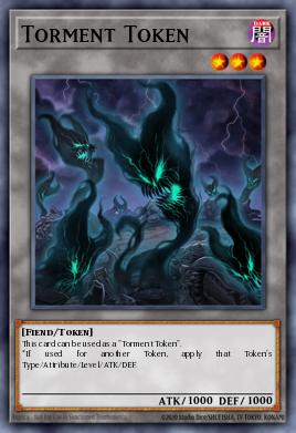 Torment Token Yu-Gi-Oh card