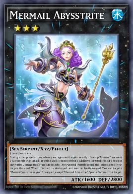 Mermail Abysstrite Yu-Gi-Oh card