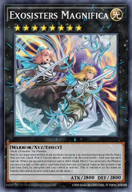 Exosisters Magnifica Yu-Gi-Oh card