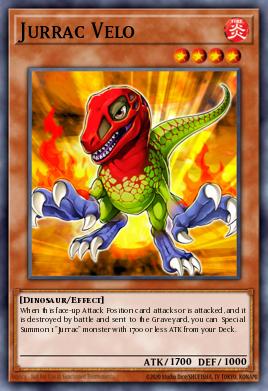 Jurrac Velo Yu-Gi-Oh card