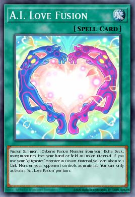 A.I. Love Fusion Yu-Gi-Oh card