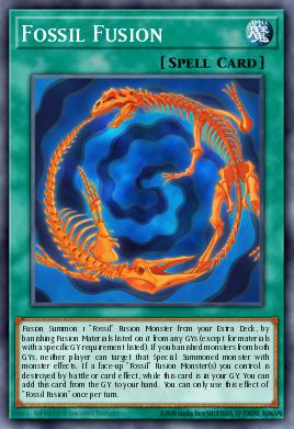 Fossil Fusion Yu-Gi-Oh card