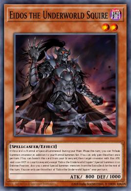 Eidos the Underworld Squire Yu-Gi-Oh card