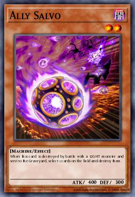 Ally Salvo Yu-Gi-Oh card
