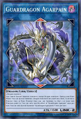 Guardragon Agarpain Yu-Gi-Oh card