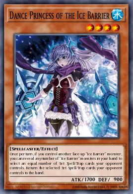Dance Princess of the Ice Barrier Yu-Gi-Oh card