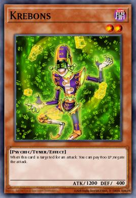 Krebons Yu-Gi-Oh card