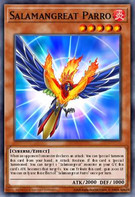 Salamangreat Parro Yu-Gi-Oh card