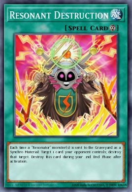 Resonant Destruction Yu-Gi-Oh card