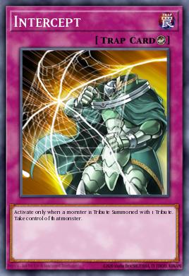Intercept Yu-Gi-Oh card