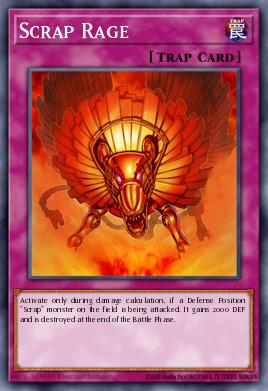 Scrap Rage Yu-Gi-Oh card