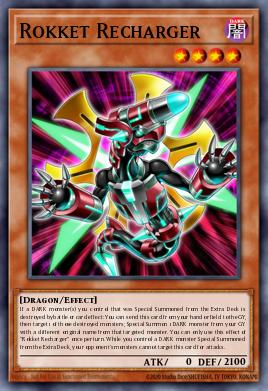 Rokket Recharger Yu-Gi-Oh card