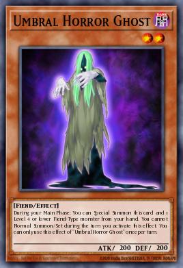 Umbral Horror Ghost Yu-Gi-Oh card